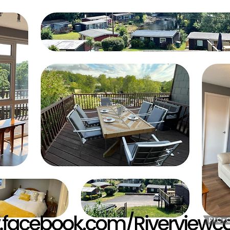 180 River View Cabin Caeathro ภายนอก รูปภาพ
