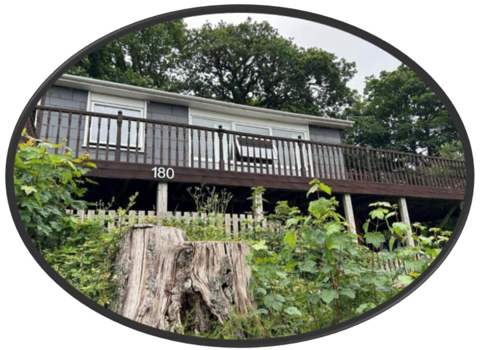 180 River View Cabin Caeathro ภายนอก รูปภาพ