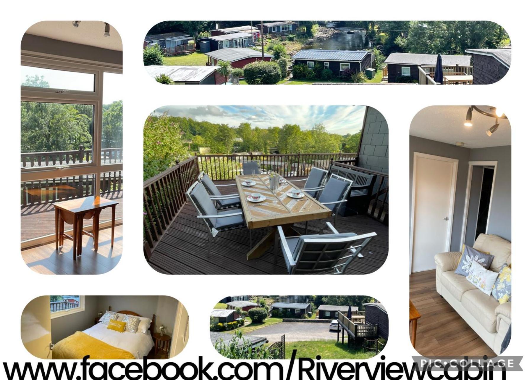 180 River View Cabin Caeathro ภายนอก รูปภาพ